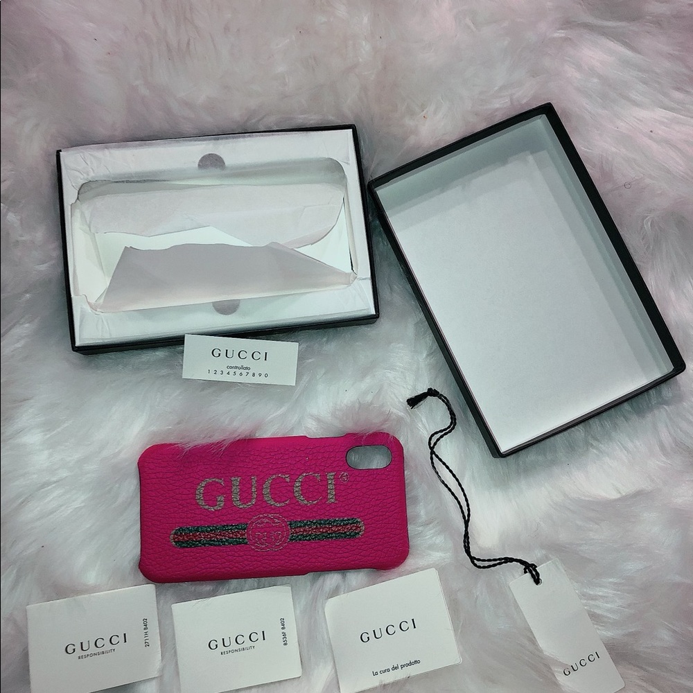 Gucci IPhone 8 Leather Case